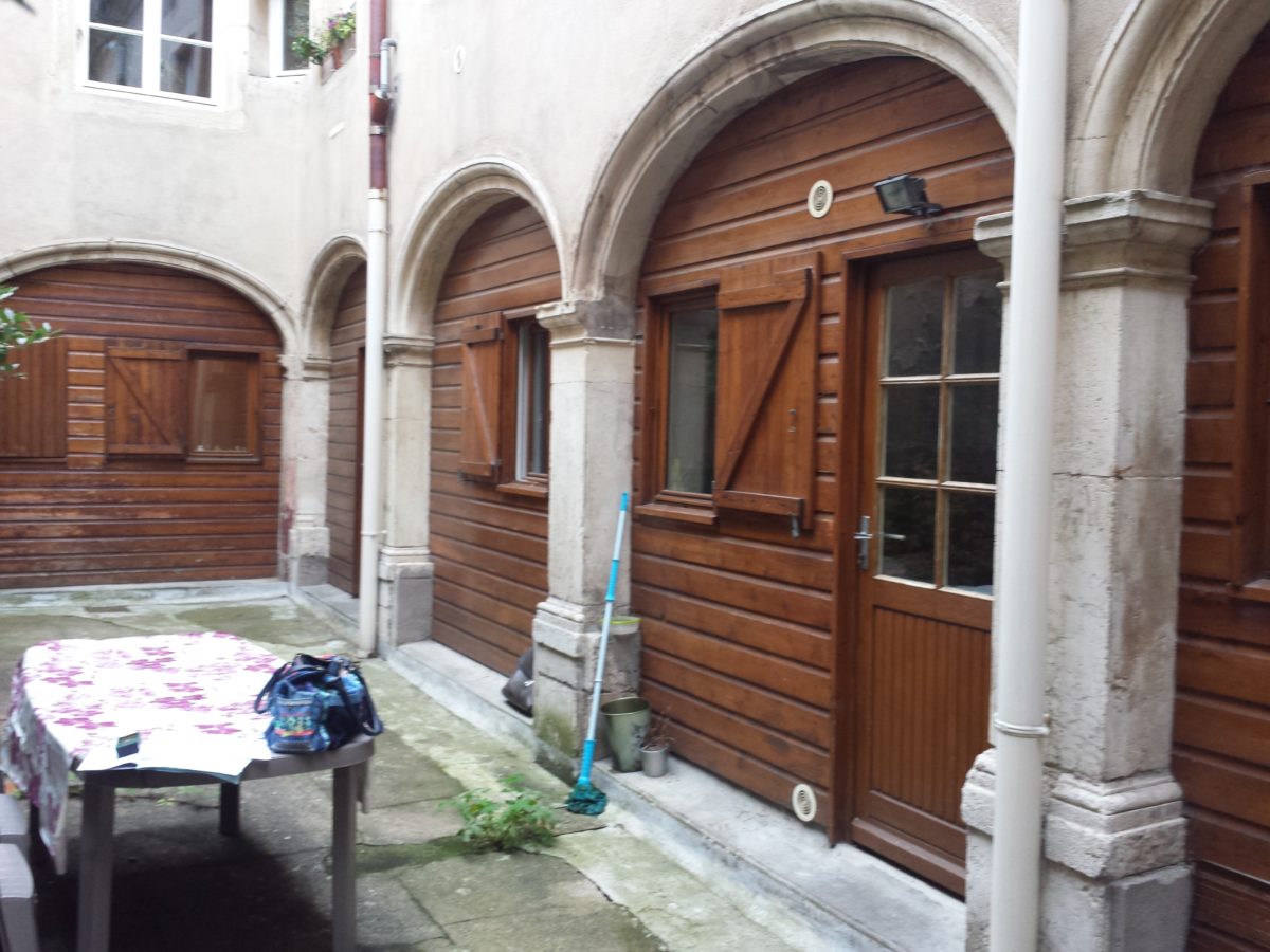 Un projet d'appartement dans un ancien cloître au centre de Nancy: état avant projet
