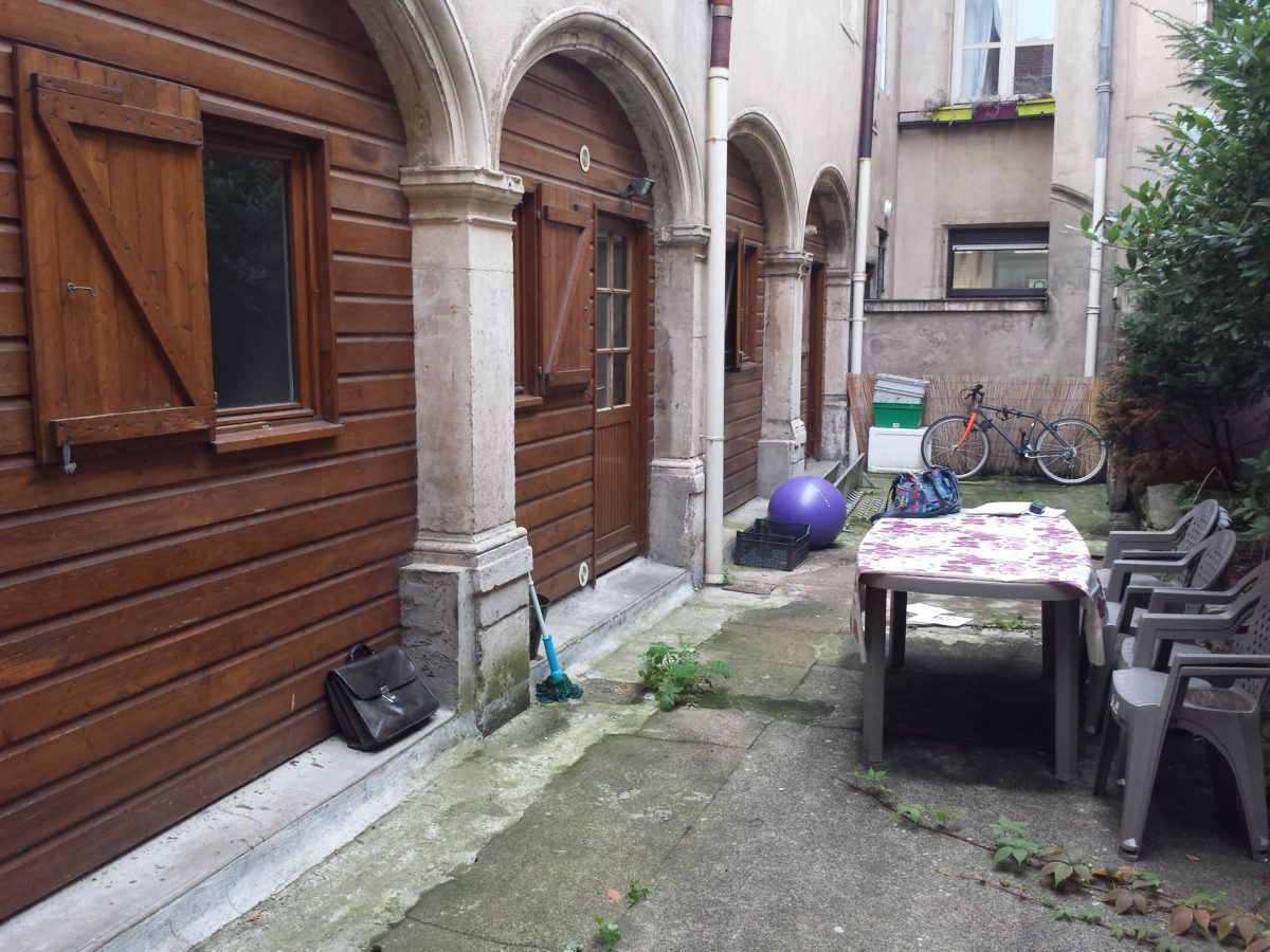 Un projet d'appartement dans un ancien cloître au centre de Nancy: état avant projet