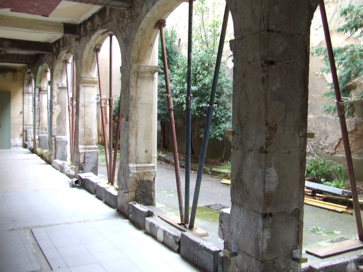 Un projet d'appartement dans un ancien cloître au centre de Nancy Arcades