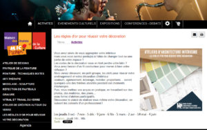 Ateliers d'architecture intérieure MJC Pichon