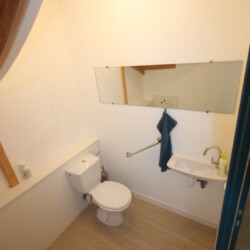 Les sanitaires nouvellement crées