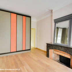 Cloître Nancy - chambre parentale - Maud Pierrot - Architecte d'intérieur Cloître Nancy - chambre parentale - Maud Pierrot - Architecte d'intérieur