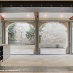 Cloître Nancy - portique - Maud Pierrot - Architecte d'intérieur Cloître Nancy - portique - Maud Pierrot - Architecte d'intérieur