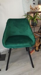 Fauteuil vert chez Ver'Autre Chose Fauteuil vert chez Ver'Autre Chose