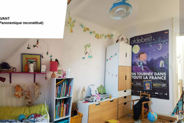 AVANT: meuble sous escalier sur mesure et mezzanine chambre d'enfant Maud Pierrot Architecte intérieur AVANT: meuble sous escalier sur mesure et mezzanine chambre d'enfant Maud Pierrot Architecte intérieur