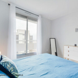 Aménagement et décoration d'un appartement pour de la location meublé longue durée chambre 2 Aménagement et décoration d'un appartement pour de la location meublé longue durée chambre 2