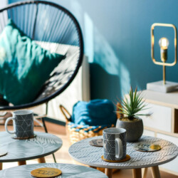 Aménagement et décoration d'un appartement pour de la colocation meublé détail salon Aménagement et décoration d'un appartement pour de la colocation meublé détail salon