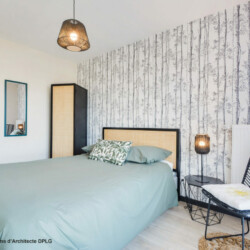 Aménagement et décoration d'un appartement chambre nature 1 Aménagement et décoration d'un appartement chambre nature 1