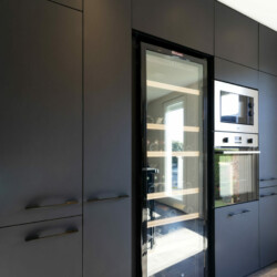 cuisine noir et bois - colonnes cuisine noir et bois - colonnes