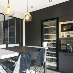 cuisine noir et bois - cuisine noir et bois 1 cuisine noir et bois - cuisine noir et bois 1