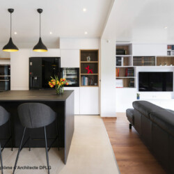 cuisine et bibliotheque dessin prolonge sur le mur cuisine et bibliotheque dessin prolonge sur le mur