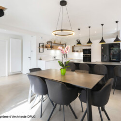 piece de vie salle a manger escalier ilot piece de vie salle a manger escalier ilot