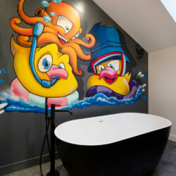 graffiti baignoire ilot graffiti baignoire ilot