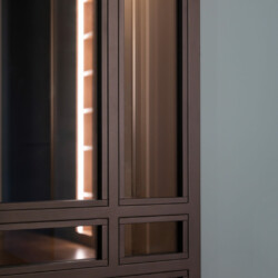 detail porte coulissante acier laque detail porte coulissante acier laque